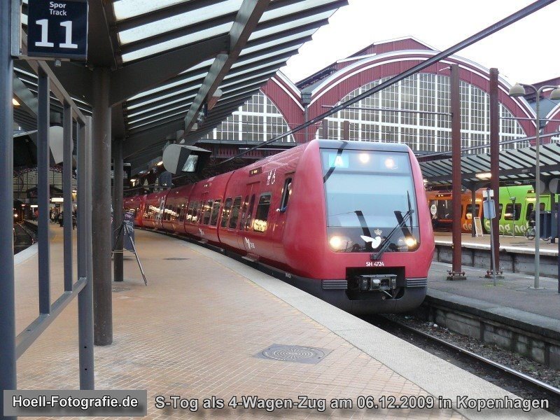 S-Tog der Dänischen Staatsbahn als S-Bahn in Kopenhagen - S-Bahn-Galerie.de
