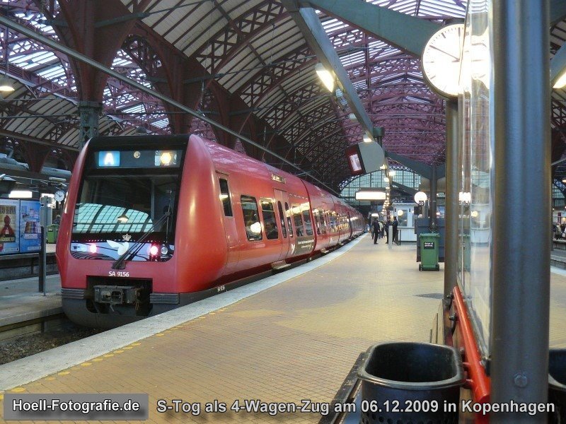 S-Tog der Dänischen Staatsbahn als S-Bahn in Kopenhagen - S-Bahn-Galerie.de