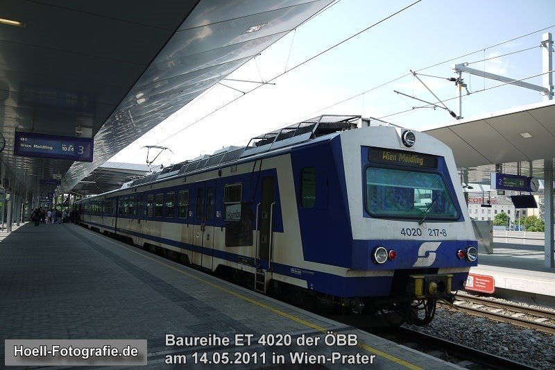 Baureihe ET 4020 der ÖBB als S-Bahn Wien - S-Bahn-Galerie.de