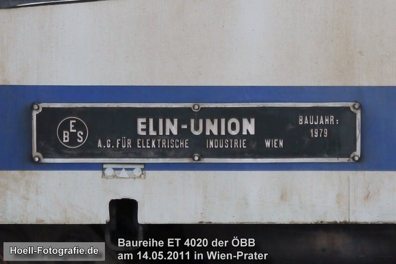 Baureihe ET 4020 der ÖBB als S-Bahn Wien - S-Bahn-Galerie.de