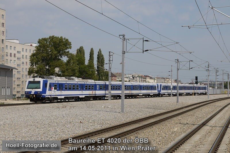 Baureihe ET 4020 der ÖBB als S-Bahn Wien - S-Bahn-Galerie.de