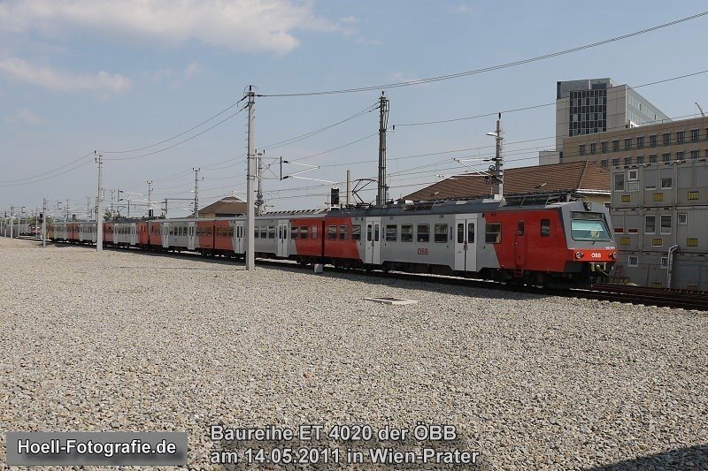 Baureihe ET 4020 der ÖBB als S-Bahn Wien - S-Bahn-Galerie.de