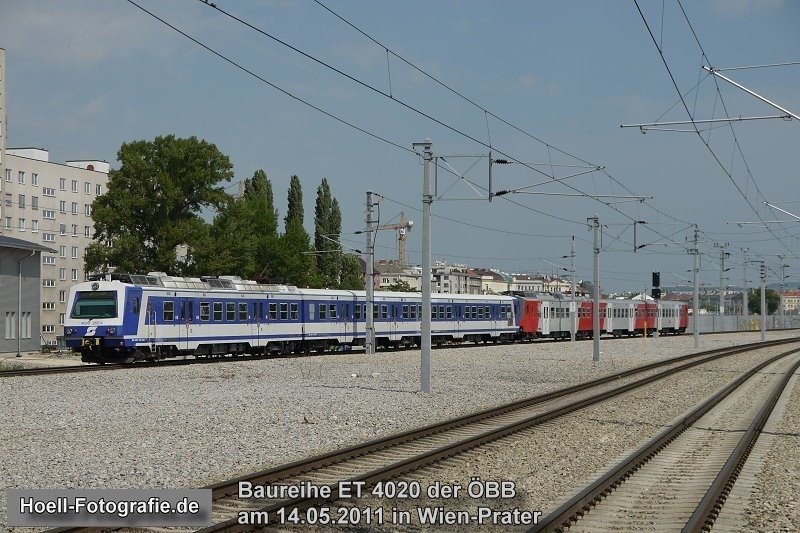 Baureihe ET 4020 der ÖBB als S-Bahn Wien - S-Bahn-Galerie.de