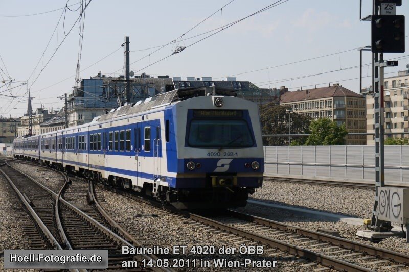 Baureihe ET 4020 der ÖBB als S-Bahn Wien - S-Bahn-Galerie.de