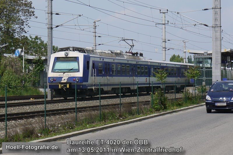Baureihe ET 4020 der ÖBB als S-Bahn Wien - S-Bahn-Galerie.de