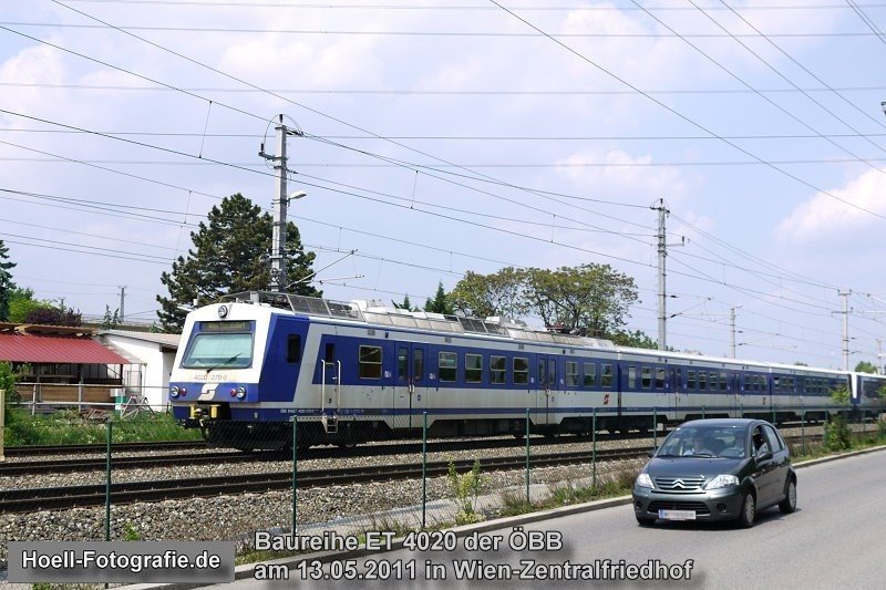 Baureihe ET 4020 der ÖBB als S-Bahn Wien - S-Bahn-Galerie.de