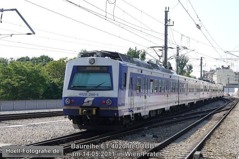 Baureihe ET 4020 der ÖBB als S-Bahn Wien - S-Bahn-Galerie.de