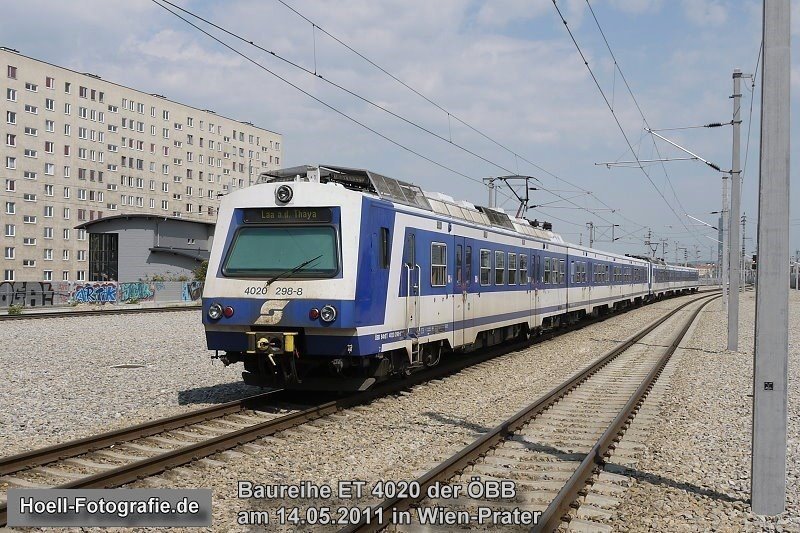 Baureihe ET 4020 der ÖBB als S-Bahn Wien - S-Bahn-Galerie.de