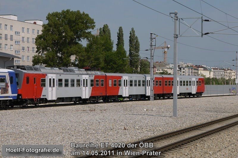 Baureihe ET 4020 der ÖBB als S-Bahn Wien - S-Bahn-Galerie.de