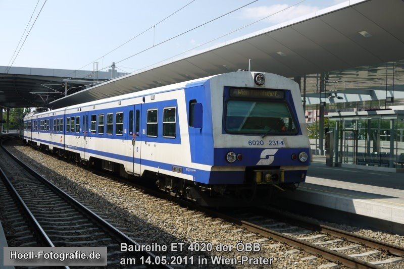Baureihe ET 4020 der ÖBB als S-Bahn Wien - S-Bahn-Galerie.de