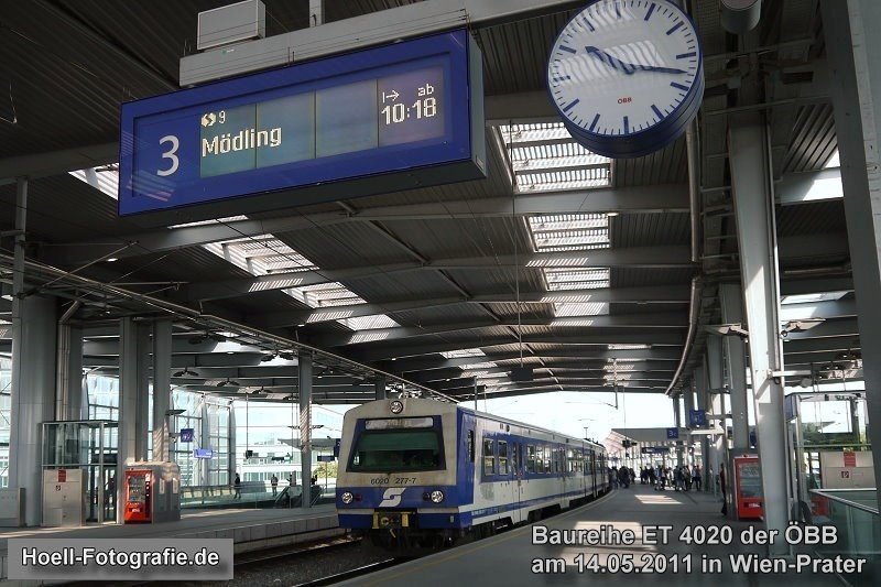 Baureihe ET 4020 der ÖBB als S-Bahn Wien - S-Bahn-Galerie.de